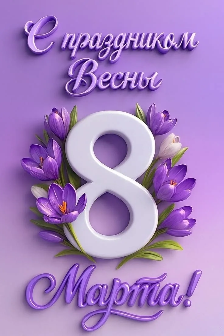 С праздником 8 Марта!
